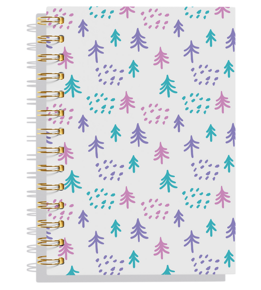 Libreta Bosque Pastel