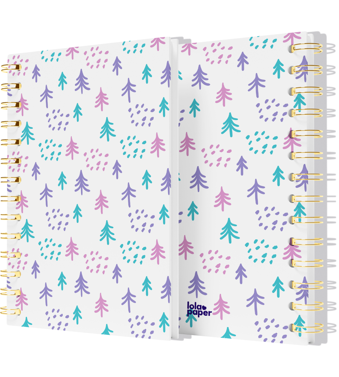 Libreta Bosque Pastel