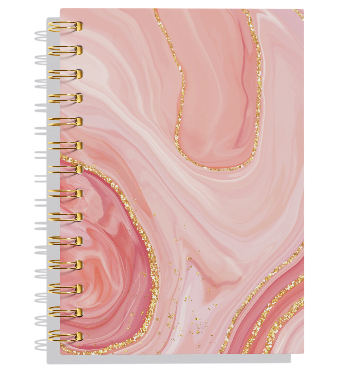 Libreta Pink & Golden