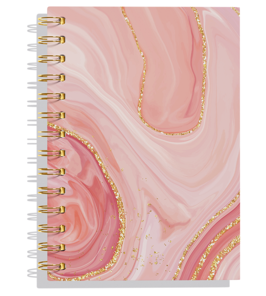 Libreta Pink & Golden