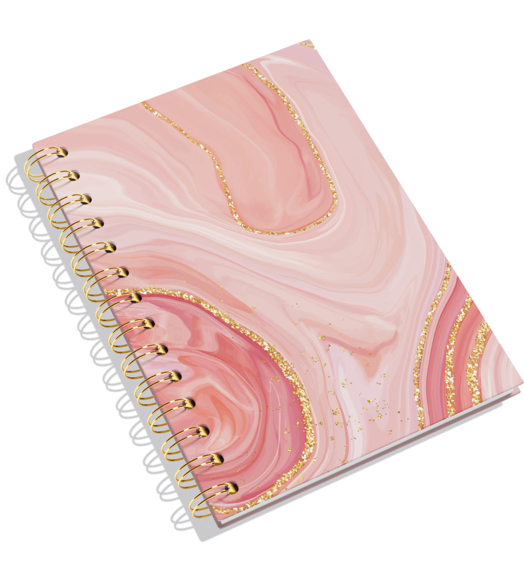 Libreta Pink & Golden