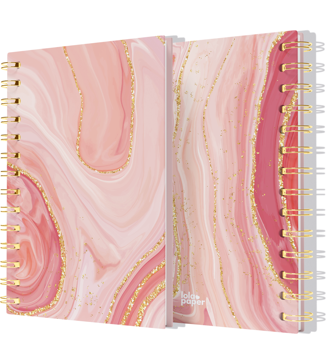 Libreta Pink & Golden